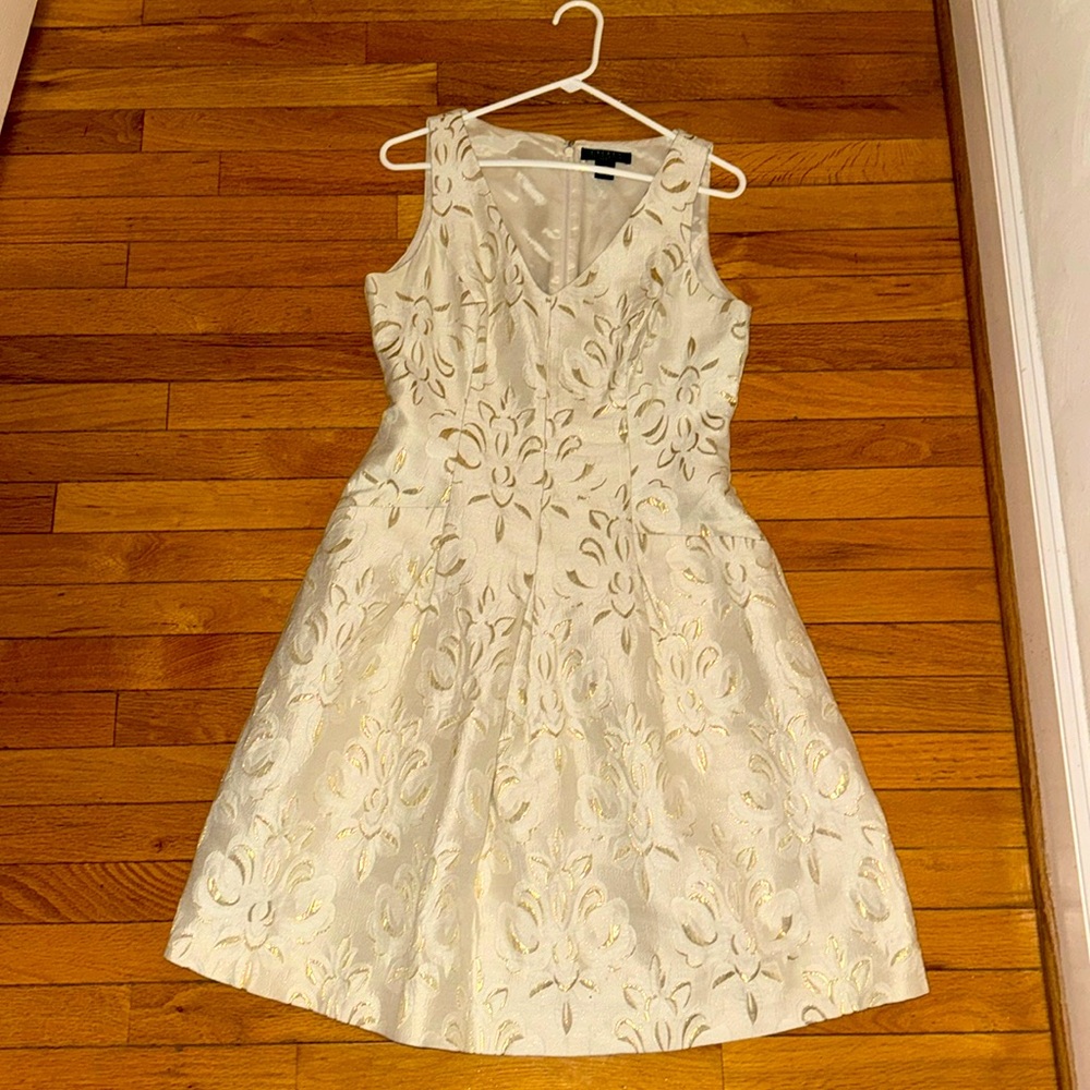 Ralph Lauren Cream Floral Dress